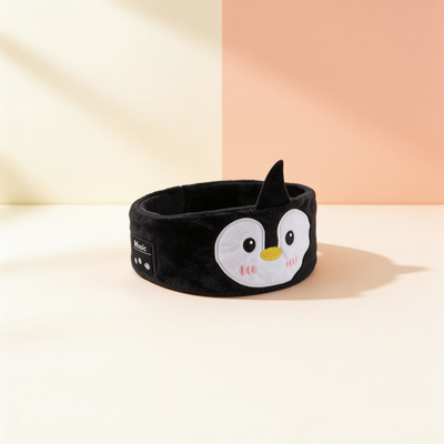 Banda Bubu pingüino negro para peques